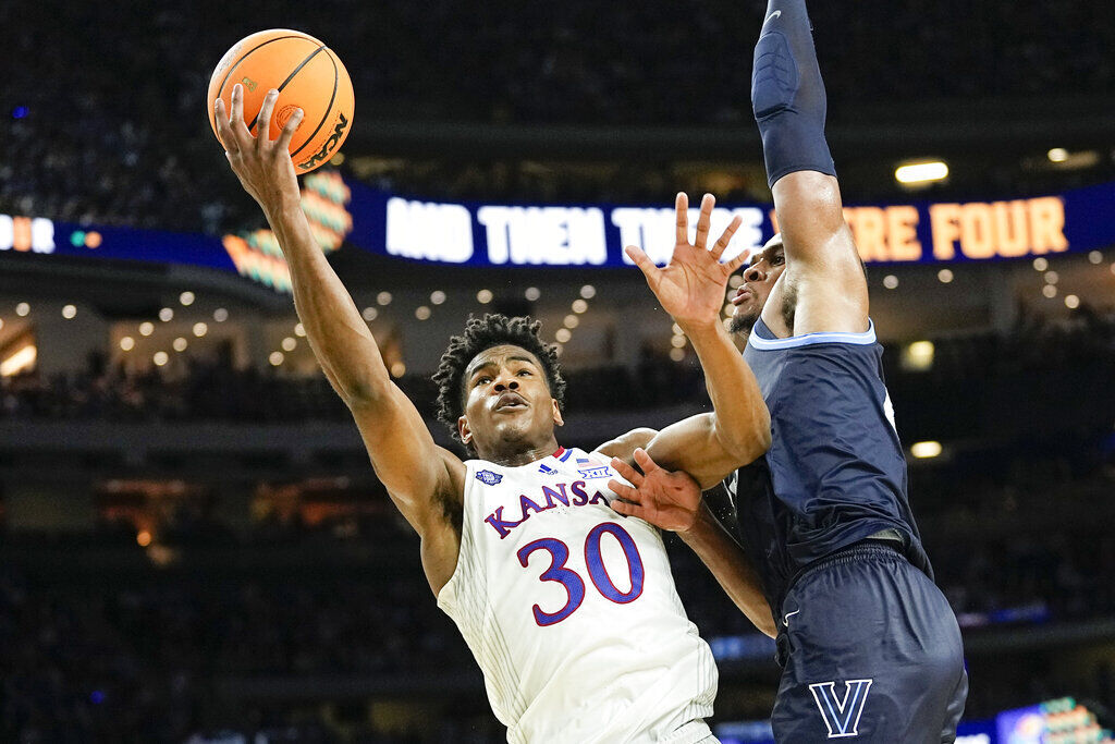15. Charlotte: Ochai Agbaji, Kansas, 6-6